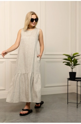 Платье RomGil ТК122ЛЛ светло-бежевый 