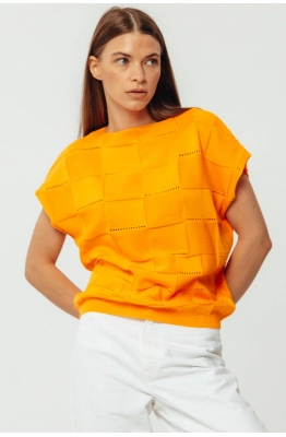 Жилет RomGil ТН431 оранжевый  Жилет RomGil ТН431 оранжевый