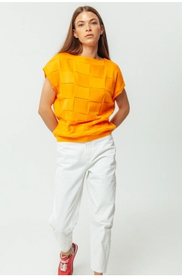 Жилет RomGil ТН431 оранжевый  Жилет RomGil ТН431 оранжевый