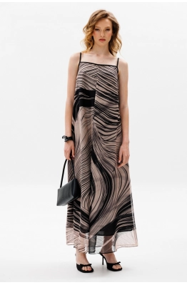 Сарафан EOLA 2614 бежевый 