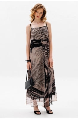 Сарафан EOLA 2614 бежевый 