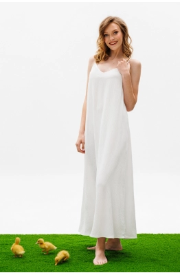 Сарафан EOLA 2651 молочный 