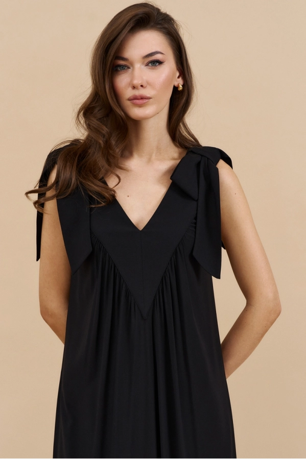 Платье DiLiaFashion 0867 черный Платье DiLiaFashion 0867 черный