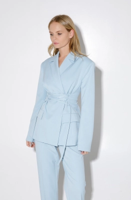 Жакет PiRS 5148 серо-голубой  Жакет PiRS 5148 серо-голубой