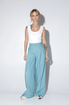 Костюм-двойка PiRS 5211 серо-бирюзовый 