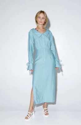 Платье PiRS 5230в бирюзовый  Платье PiRS 5230в бирюзовый