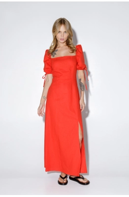 Платье PiRS 5281в красный  Платье PiRS 5281в красный