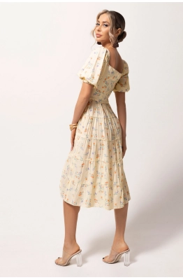 Платье Golden Valley 44013 желтый  Платье Golden Valley 44013 желтый