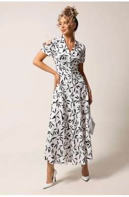 Платье Golden Valley 4686-1 черно-белый 