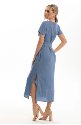 Платье Golden Valley 4799-2 темно-голубой