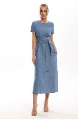 Платье Golden Valley 4799-2 темно-голубой