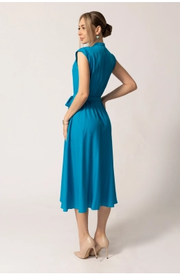 Платье Golden Valley 4934-3 темно-голубой Платье Golden Valley 4934-3 темно-голубой