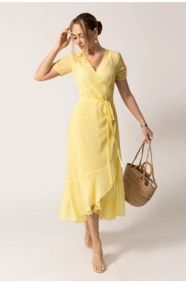 Платье Golden Valley 4676-2 желтый 