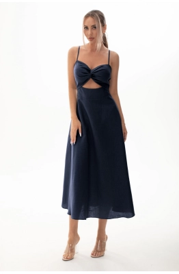 Платье Golden Valley 4937-2 темно-синий 