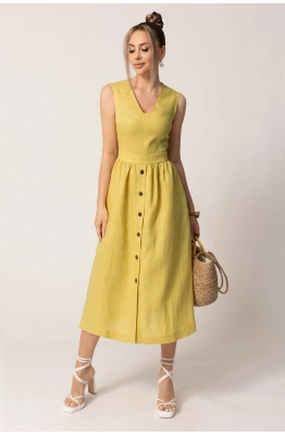 Платье Golden Valley 4795-1 темно-желтый 