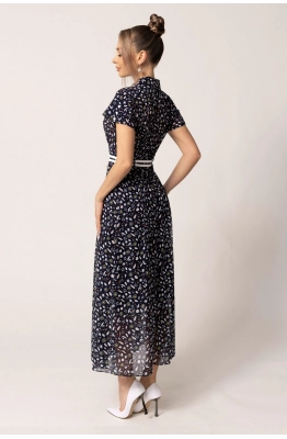 Платье Golden Valley 44045-1 темно-синий  Платье Golden Valley 44045-1 темно-синий