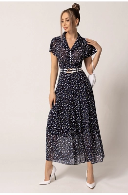 Платье Golden Valley 44045-1 темно-синий 