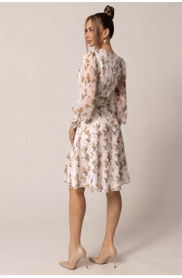 Платье Golden Valley 4708-1 молочный  Платье Golden Valley 4708-1 молочный