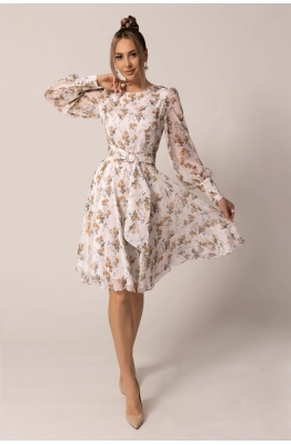 Платье Golden Valley 4708-1 молочный  Платье Golden Valley 4708-1 молочный