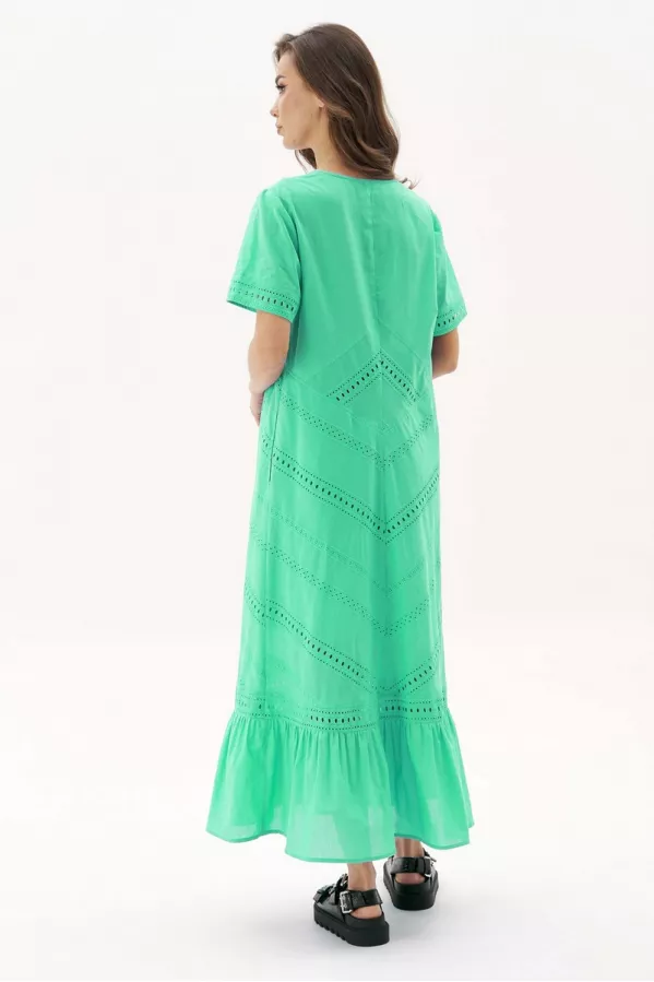 Платье Фантазия Мод 4837 зеленый 
