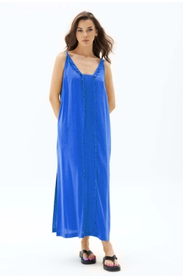 Платье Фантазия Мод 4833 василек 