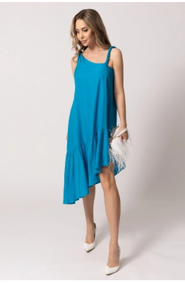 Платье Golden Valley 44033 темно-голубой 