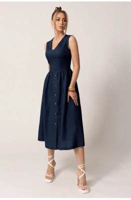 Платье Golden Valley 4795-1 темно-синий  Платье Golden Valley 4795-1 темно-синий