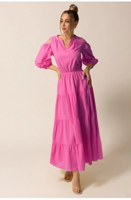 Платье Golden Valley 44039-2 темно-розовый Платье Golden Valley 44039-2 темно-розовый
