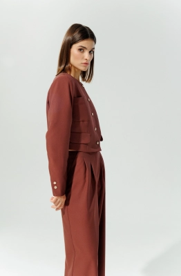 Жакет DEVITA 4013 винный Жакет DEVITA 4013 винный