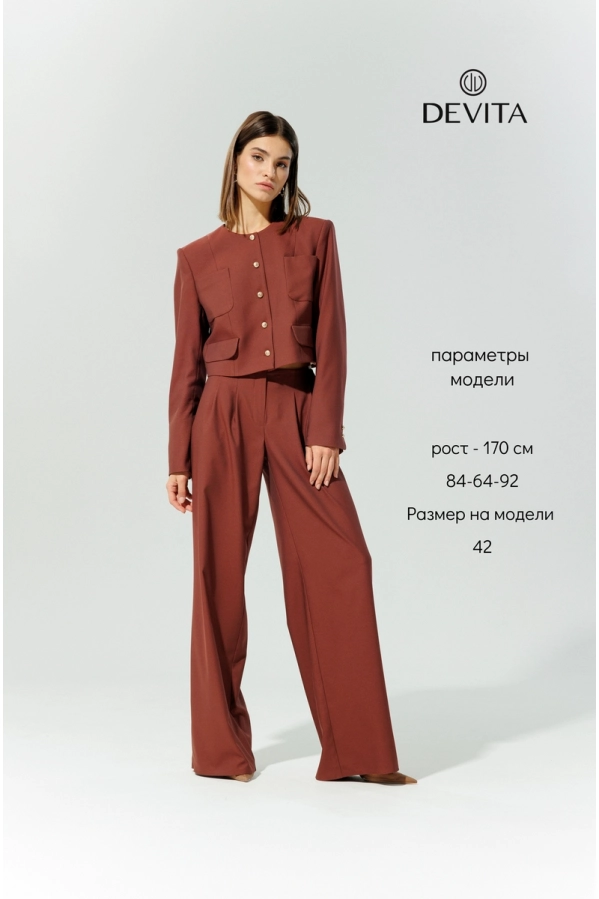 Жакет DEVITA 4013 винный Жакет DEVITA 4013 винный