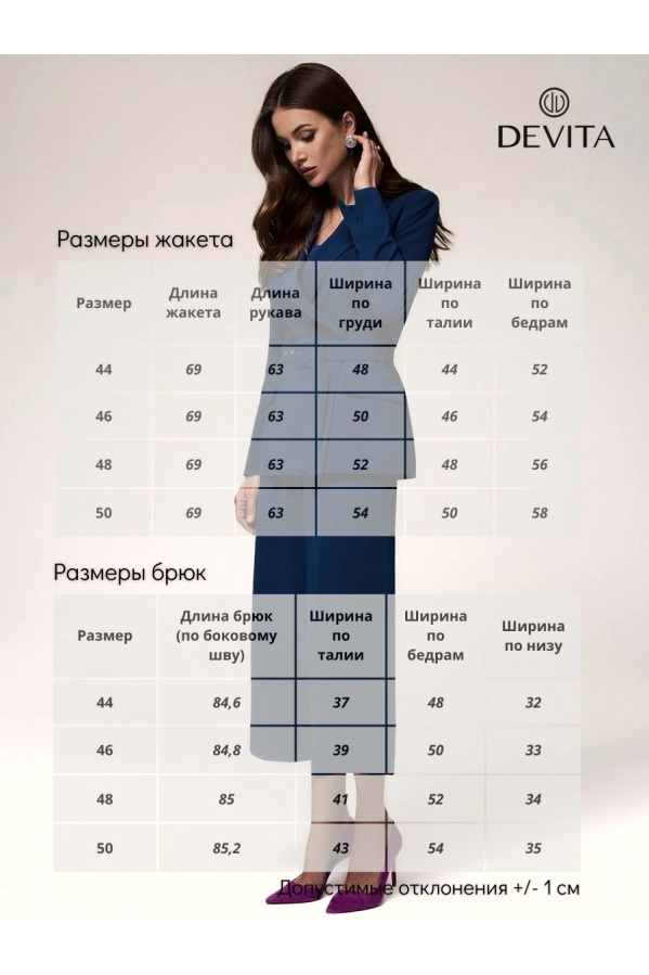 Костюм DEVITA 5016 морская волна Костюм DEVITA 5016 морская волна