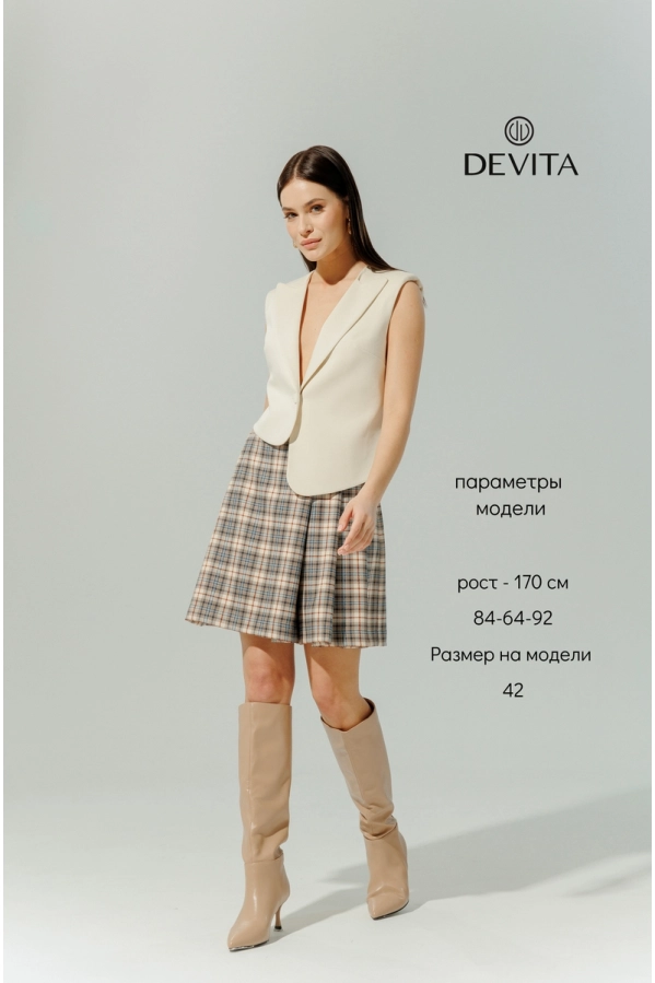 Шорты DEVITA 3014 бежево-коричневый 