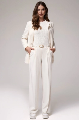 Брюки DEVITA 3010 молочный 