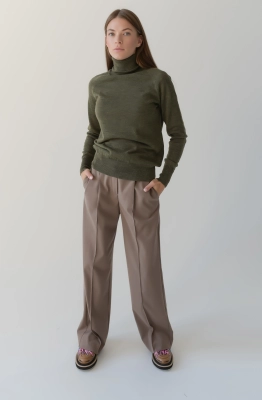 Свитер RomGil ТЗ560 оливковый 