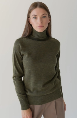 Свитер RomGil ТЗ560 оливковый 