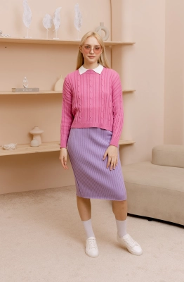 Джемпер RomGil ТЗ564А розовый 