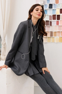 Галстук EOLA 0059 темно-серый 