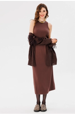 Платье EOLA 2666 коричневый 