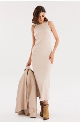 Платье EOLA 2666 бежевый  Платье EOLA 2666 бежевый