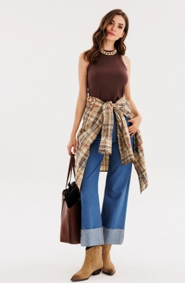 Джемпер EOLA 2709 коричневый 