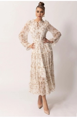 Платье Golden Valley 44073 молочный 