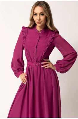Платье Golden Valley 4861-1 фиолетовый Платье Golden Valley 4861-1 фиолетовый