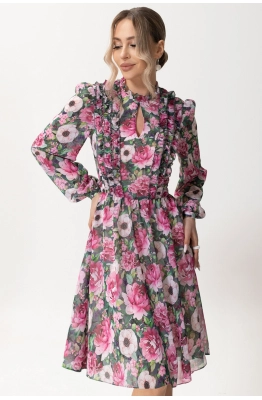 Платье Golden Valley 44061 розово-зеленый Платье Golden Valley 44061 розово-зеленый
