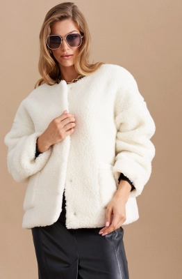 Полупальто ELLETTO LIFE 3730 молочный  Полупальто ELLETTO LIFE 3730 молочный