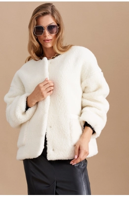 Полупальто ELLETTO LIFE 3730 молочный  Полупальто ELLETTO LIFE 3730 молочный