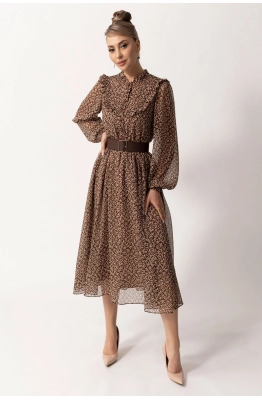 Платье Golden Valley 4866-1 бордовый 