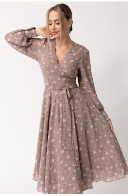 Платье Golden Valley 4894-1 бежевый 