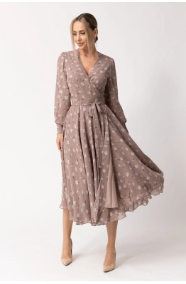 Платье Golden Valley 4894-1 бежевый 