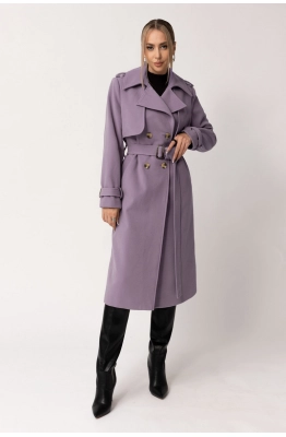 Пальто Golden Valley 7119 фиолетовый  Пальто Golden Valley 7119 фиолетовый
