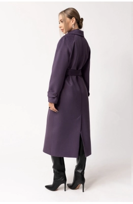 Пальто Golden Valley 7148 темно-фиолетовый  Пальто Golden Valley 7148 темно-фиолетовый